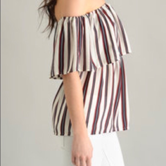 Collective Concepts Off the Shoulder Top Size M - Picture 3 of 3